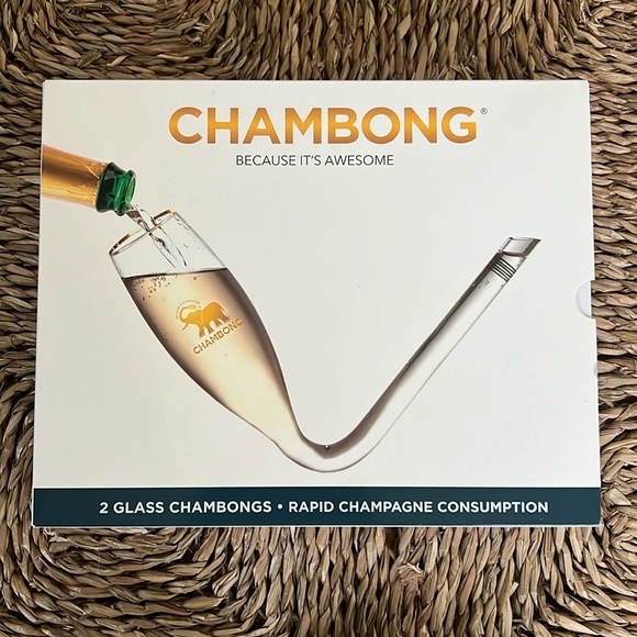 Chambong 2 glass Chambongs - Picture 1 of 7